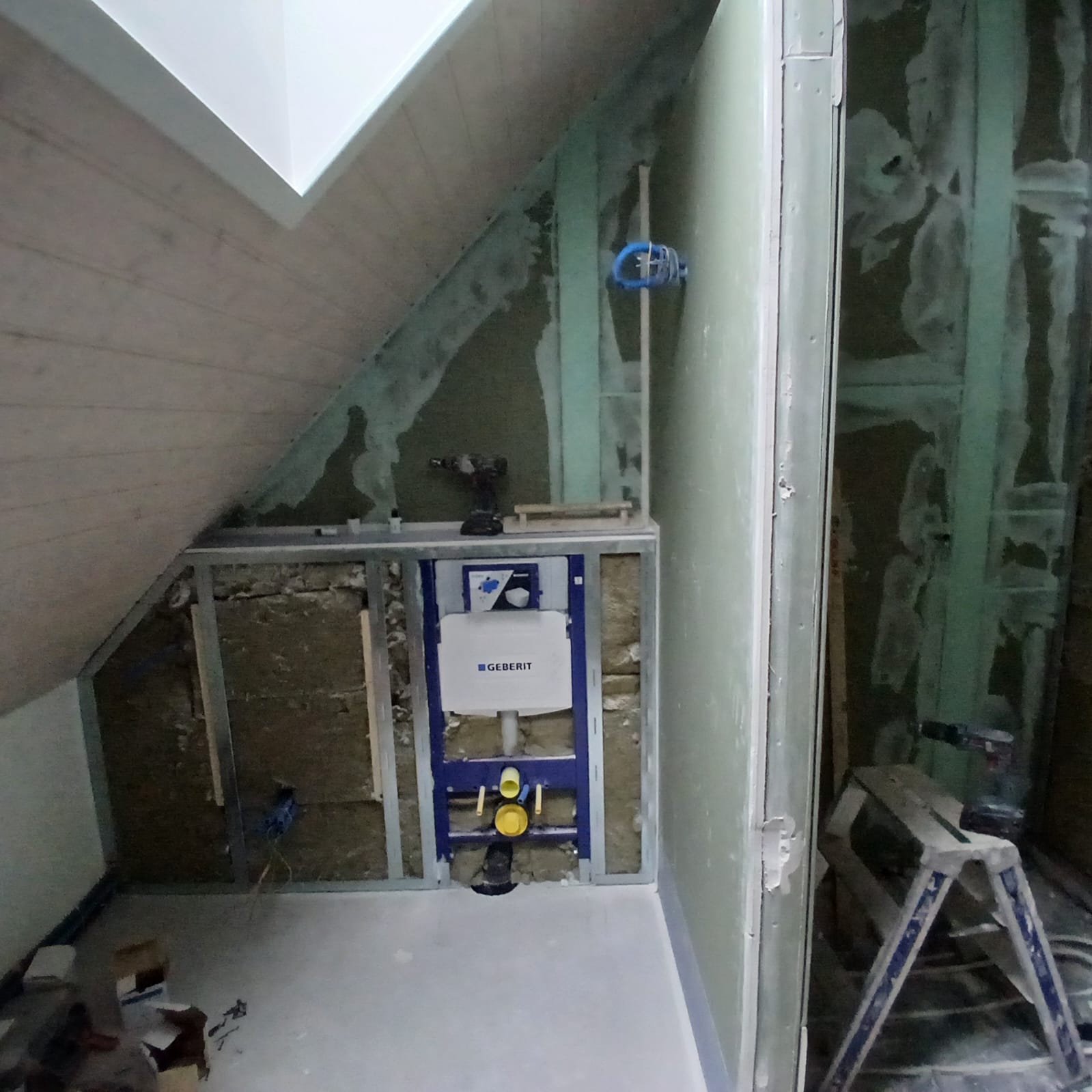 Einbau Vorwand
